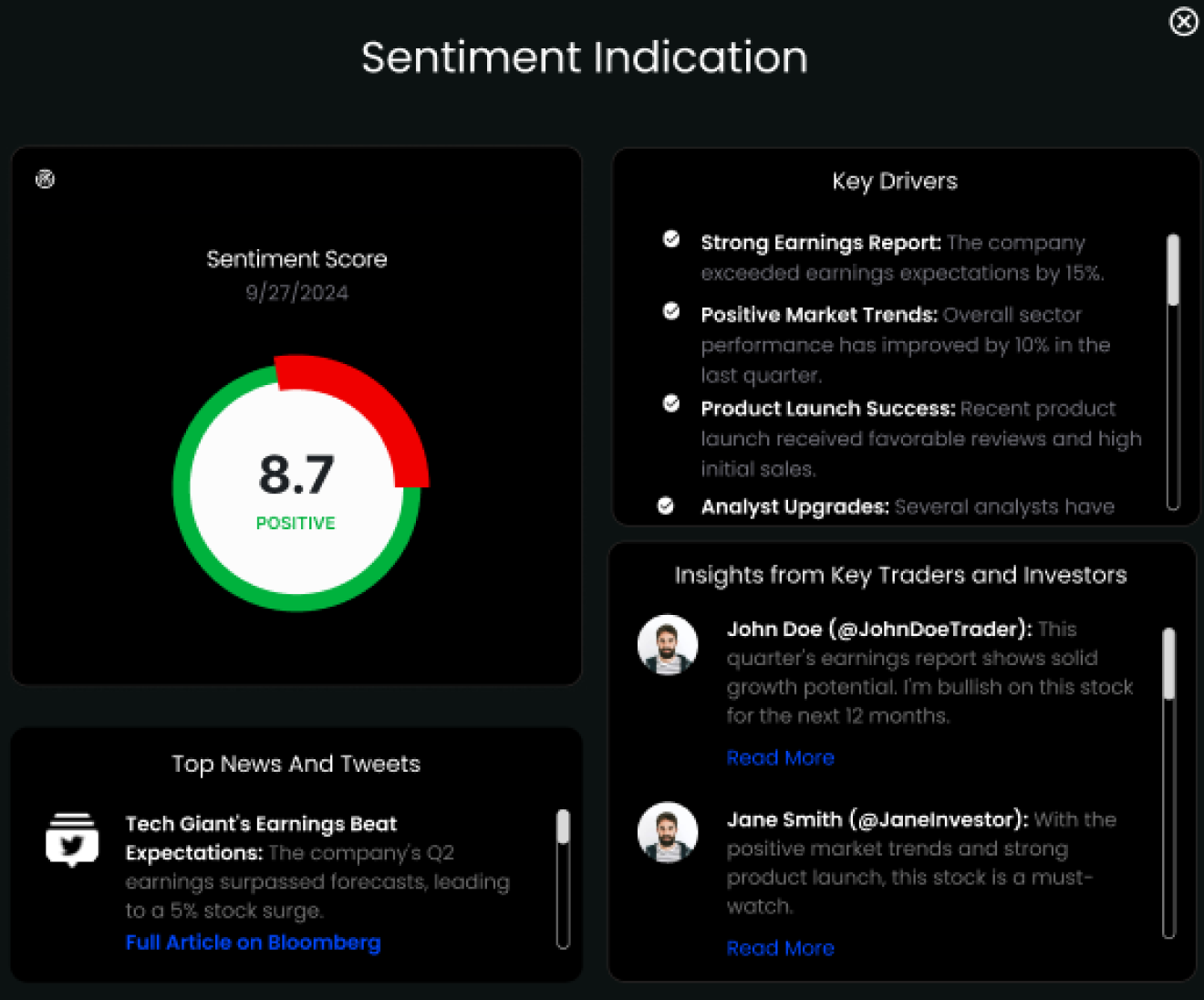 Real-Time Sentiment Monitoring